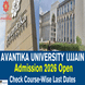 Avantika University Begins Admissions for Session 2026; Check Course-Wise Last Dates